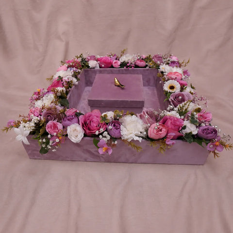 Sweet Lavender Mithai Tray