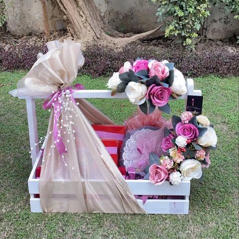Feminine Crate Gift Box