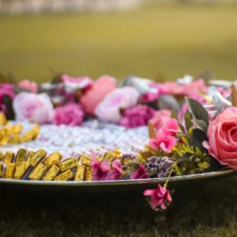 Royal Treats Silver Mithai Thaal