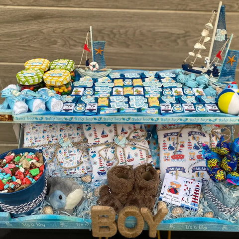 Sun and Sand Snacker Baby Gift Tray
