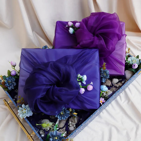 Midnight Blue & Lush Purple