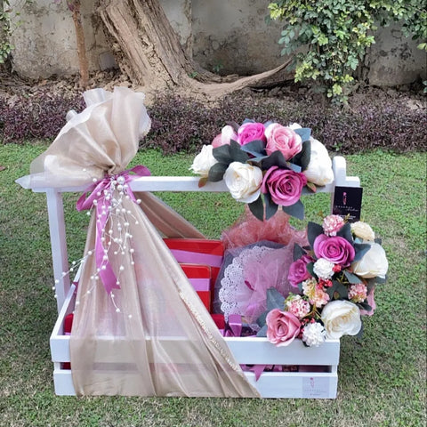 Feminine Crate Gift Box