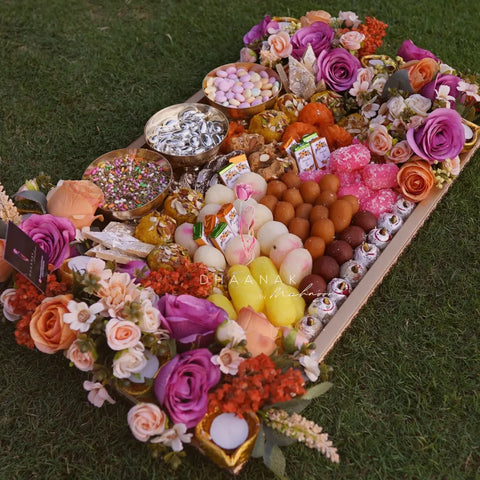 Confectionery Treasures Mithai Tray