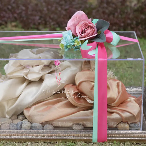 Acryluxe Floral Gift Box