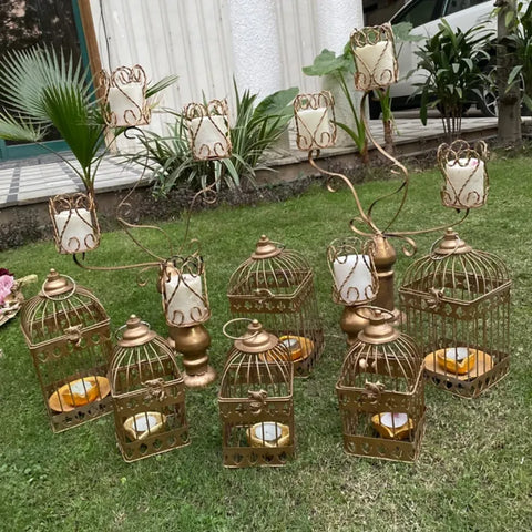 One Person Holding Mehendi Thaal