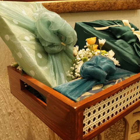 Maison Rattan Gift Tray
