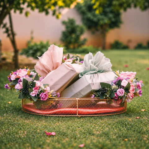 Pleasant Peach Basket