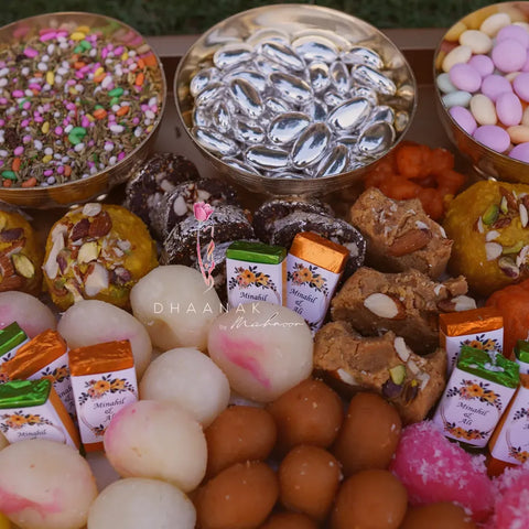 Confectionery Treasures Mithai Tray