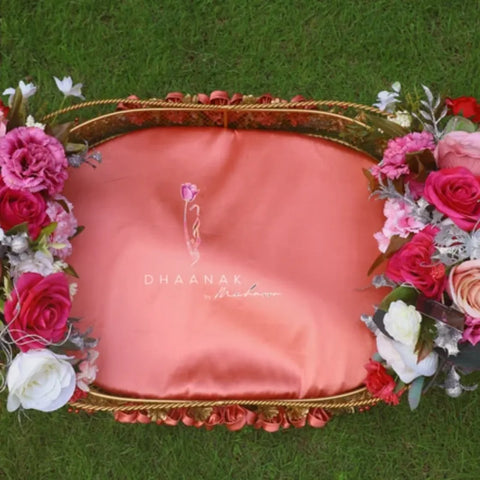 Chai Pink Iron Basket