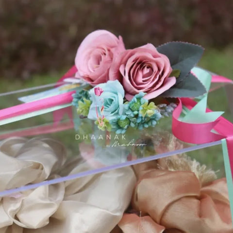 Acryluxe Floral Gift Box