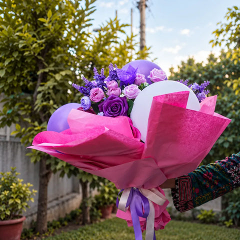 Sky-High Floral Fiesta