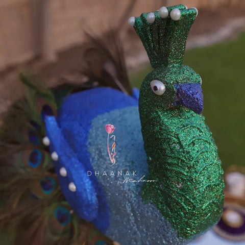 Peacock Thaal Mehendhi Thaal Rental