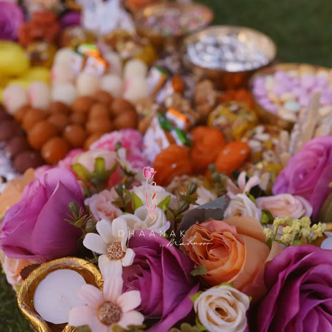 Confectionery Treasures Mithai Tray