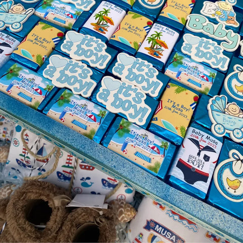 Sun and Sand Snacker Baby Gift Tray