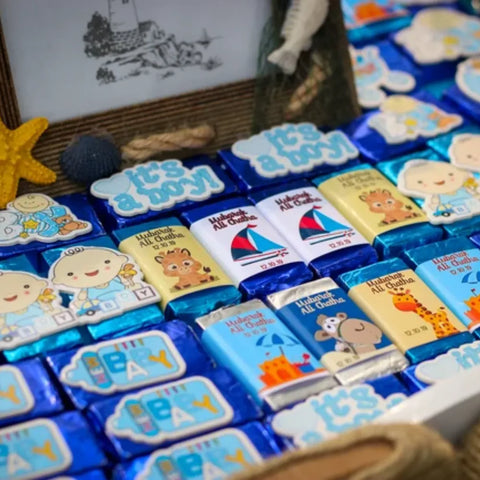 Seaside Safari Baby Boy Tray