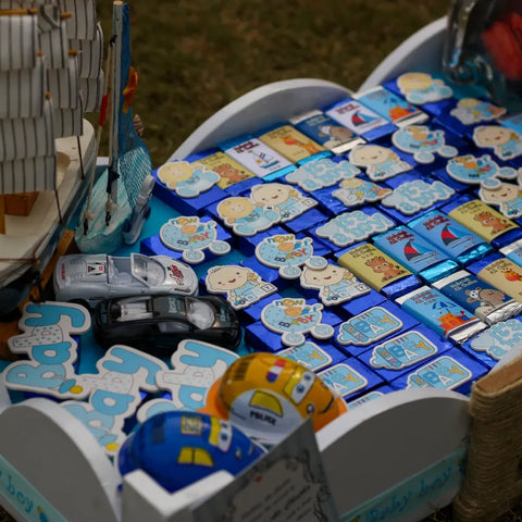 Seaside Safari Baby Boy Tray